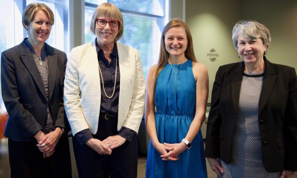 Honorees with the Dean